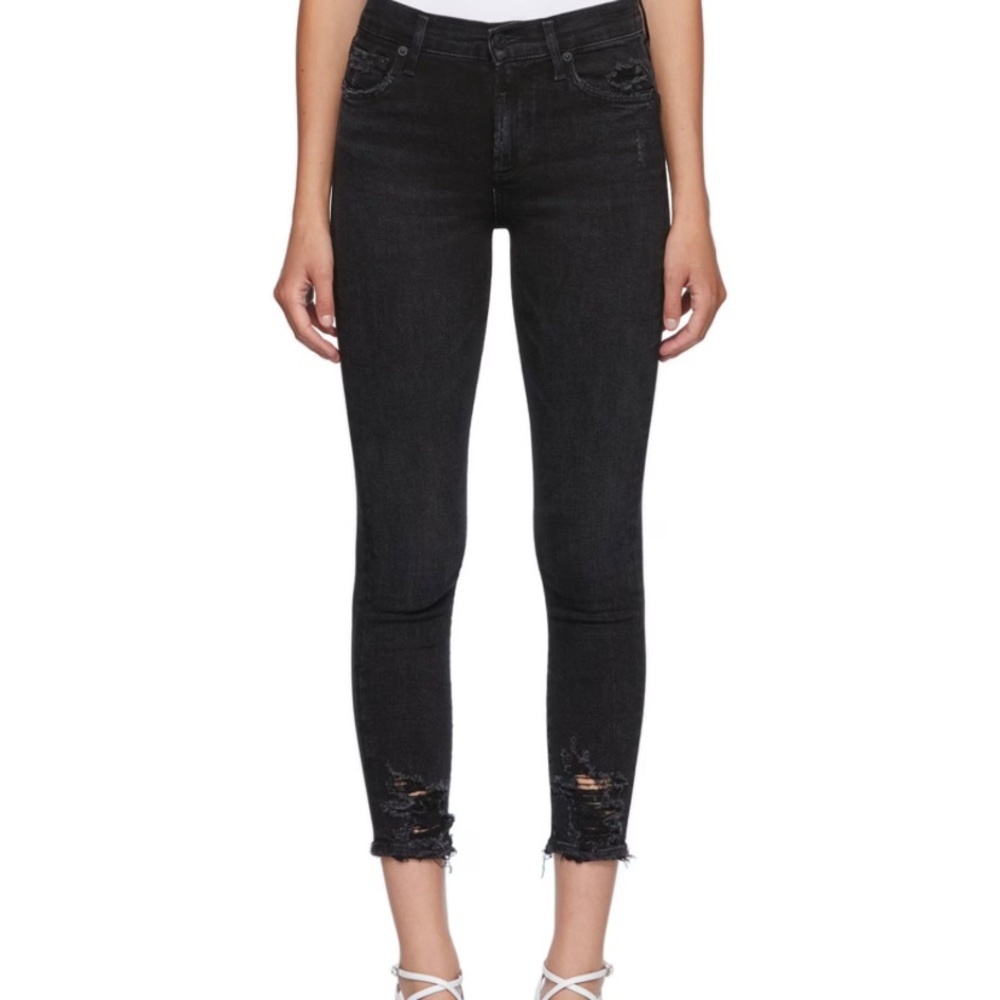 Agolde Sophie Distressed Ankle Jean